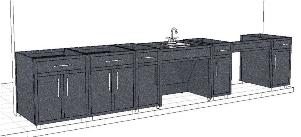 20-ft Graphite w/ Standard doors — ADA layout (design)