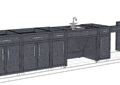 20-ft Graphite w/ Standard doors — ADA layout (design)